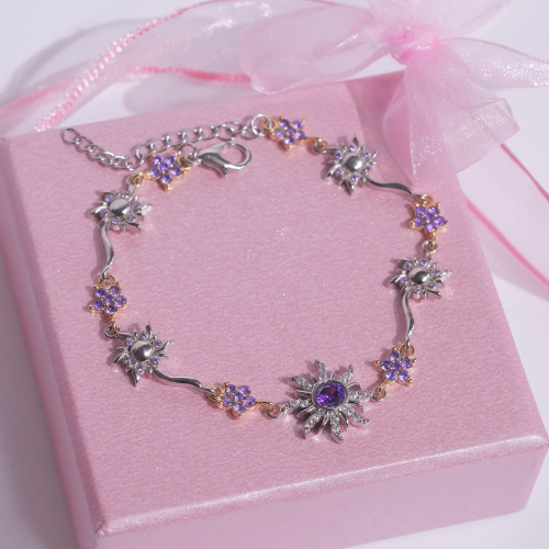 Bracelete Rapunzel - Banhado a ouro