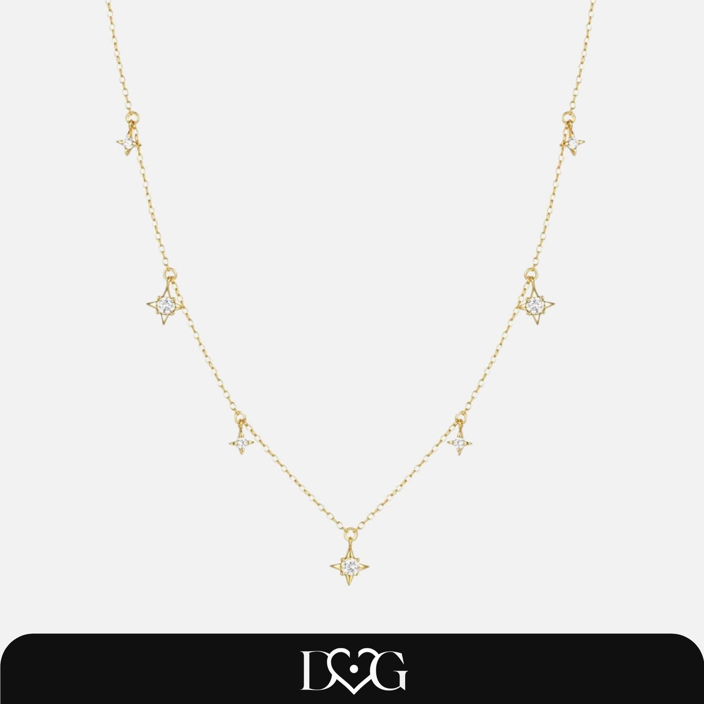Crystal Star Necklace