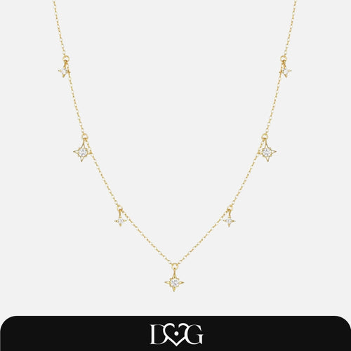 Crystal Star Necklace