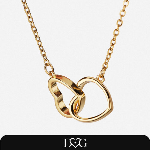 Collier Deux Cœurs