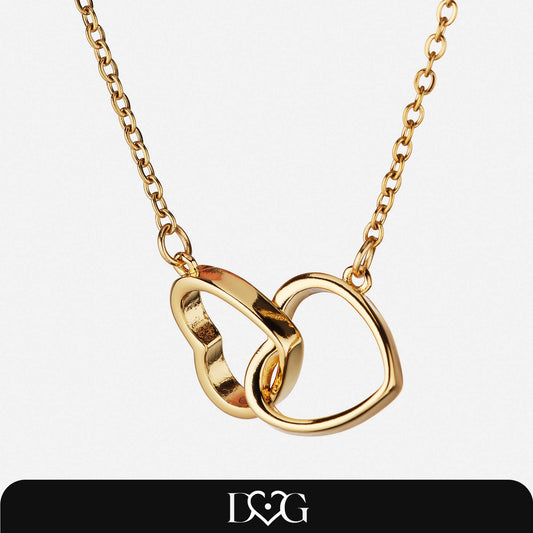 Collier Deux Cœurs