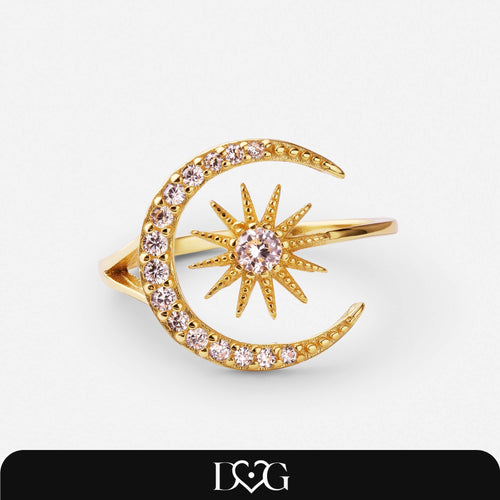 Bague Soleil et Lune
