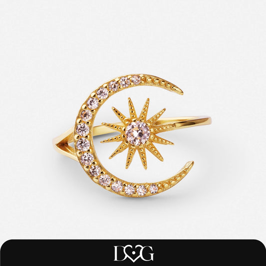 Bague Soleil et Lune