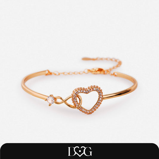 Bracelet Infinity Love Or Rose