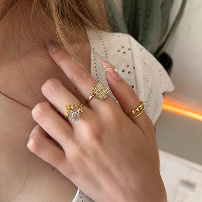 Bague Anti-Stress  Taille Ajustable